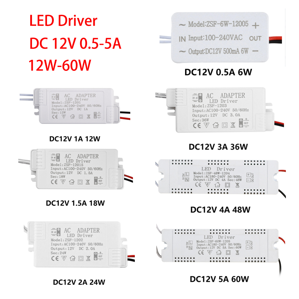Home Improvement Expo - AC 100-240V zu DC 12V LED