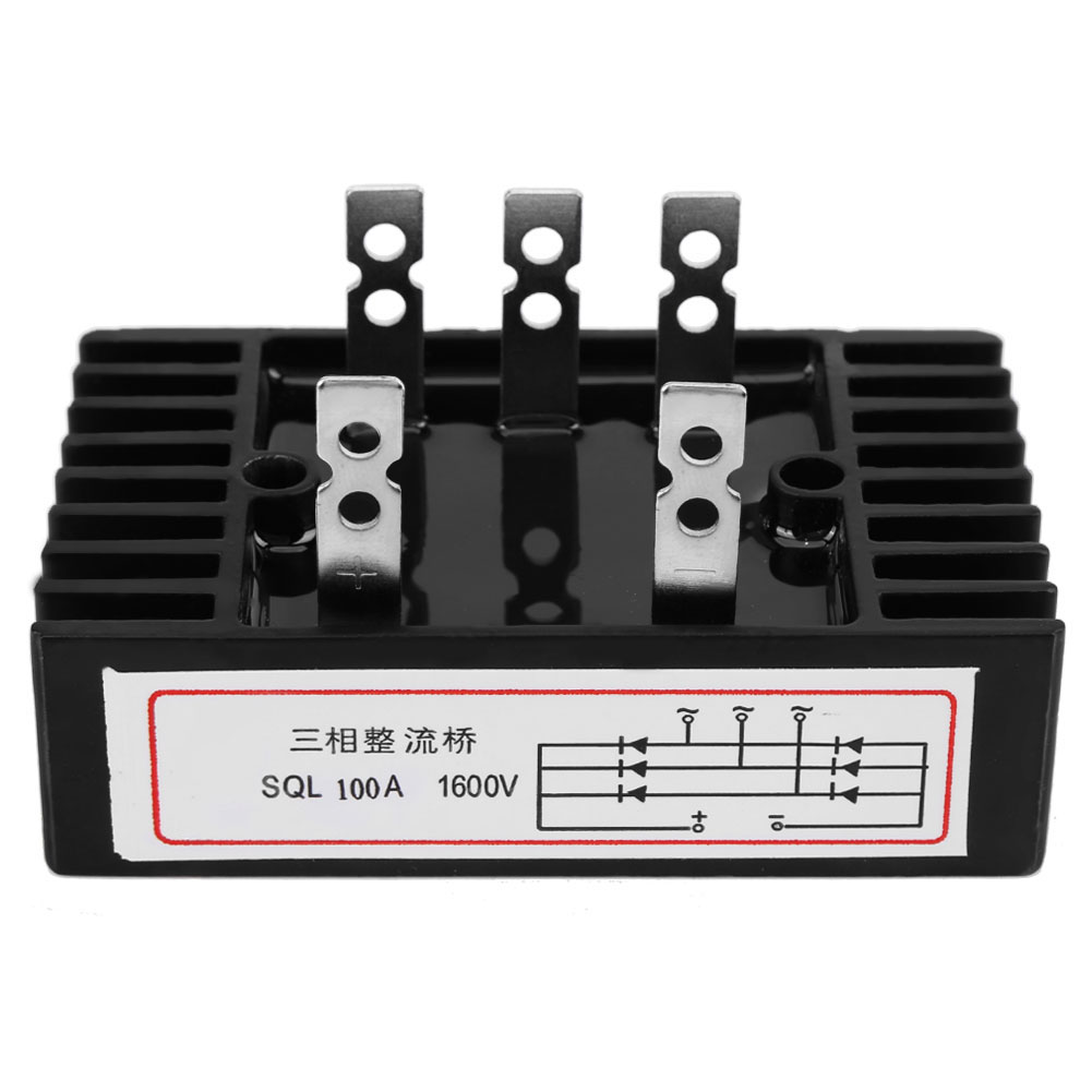 Home Improvement And Supply - SQL100A 1600V Dreiphasen-Diodenbrückengleichrichter AC zu DC