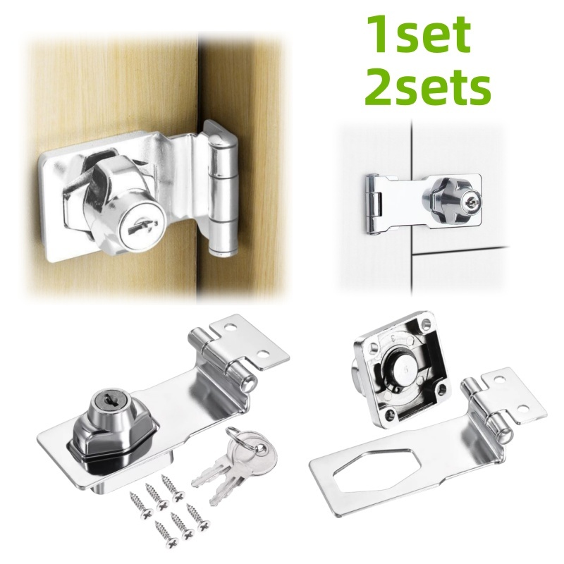 Cabinet Handle Pull - 1/2 Sets Möbelsicherheitsschloss im Knopfstil, geeignet