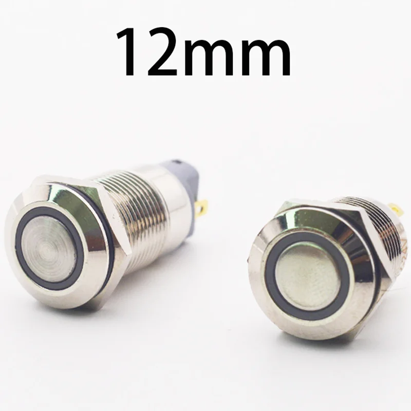 Home Improvement Expo - Elektronik Taste Schalter 12mm Led Licht