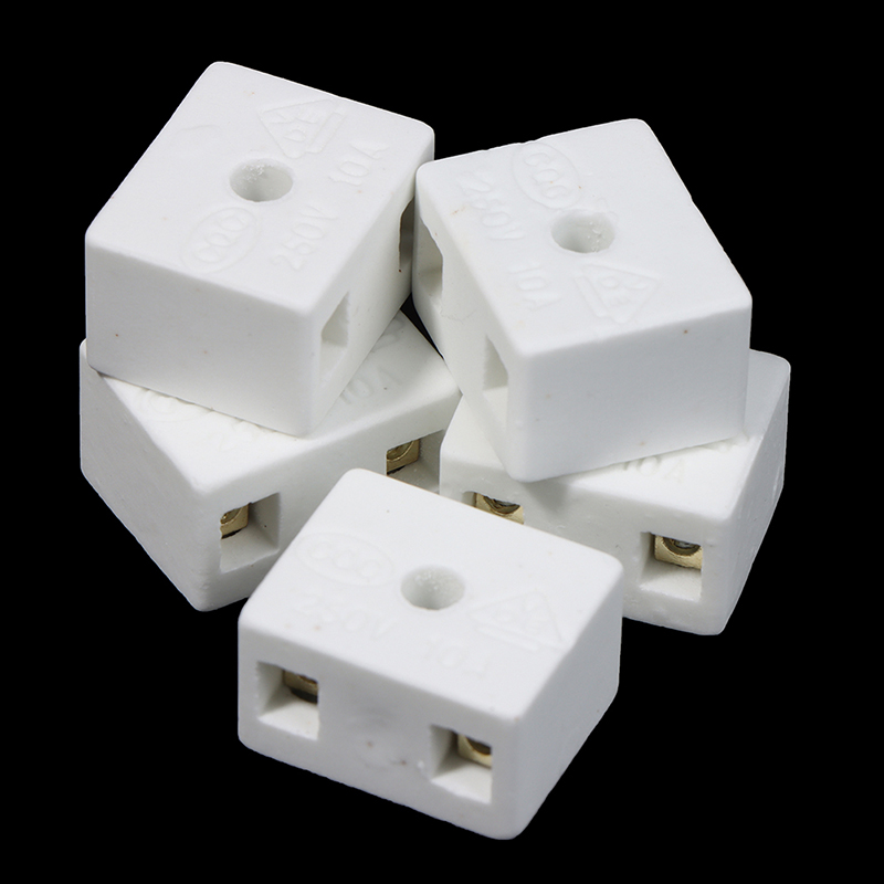 Home Improvement And Supply - Neue 5-teilige Keramik-Klemmenblöcke 10A 250V für