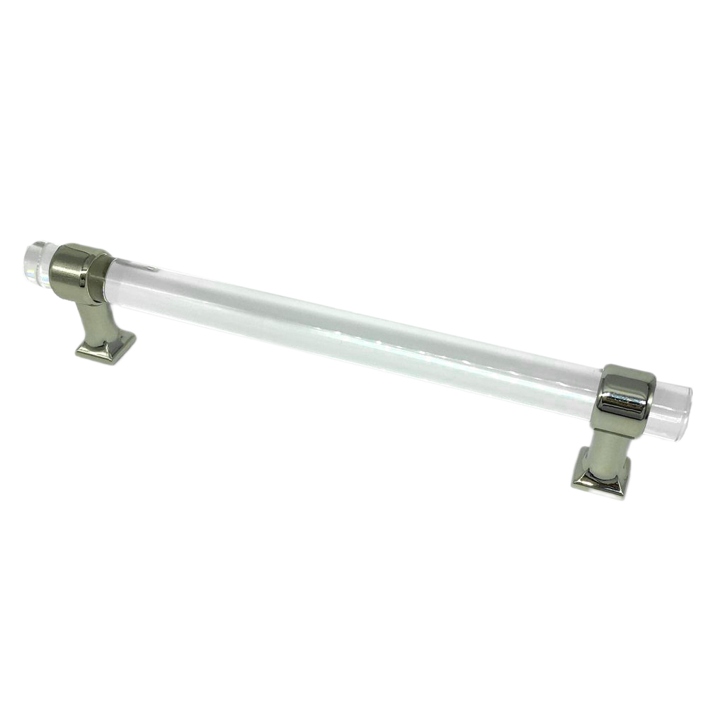Cabinet Handle Pull - Acrylgriff, transparenter Schrankknopf, moderner Schubladengriff, Zinklegierung,