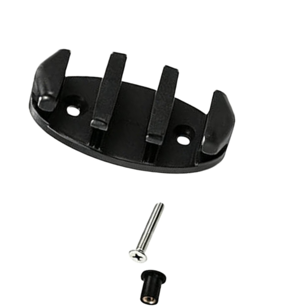 Deck Screw Stainless - Nylon-Zig-Zag-Ankerklampe mit Schrauben für Kajak, Kanu,