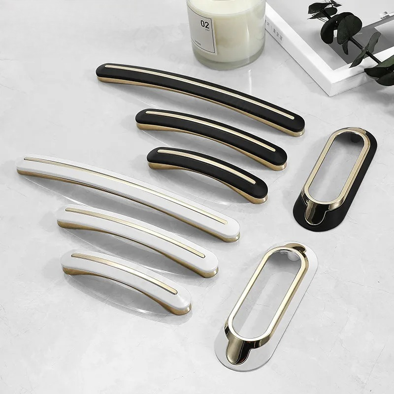 Cabinet Handle Pull - Moderne, schlichte Schrankgriffe aus Zinklegierung, luxuriöse