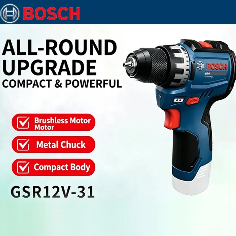 Bosch GSR 12V-31 Bürstenloser  – Home Improvement In Bewertung und Preis