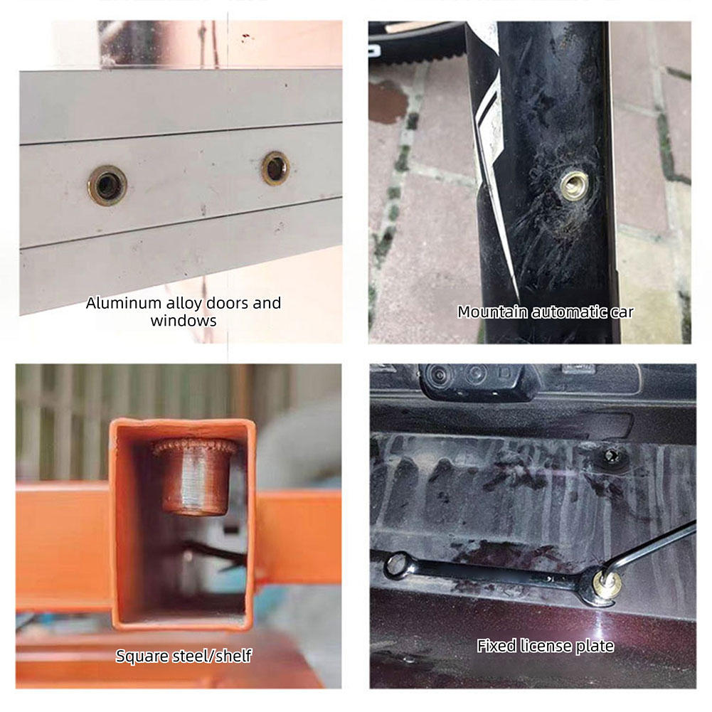 Einpressmuttern-Set, 7 Nieten- – Home Improvement Show Bewertung und Preis