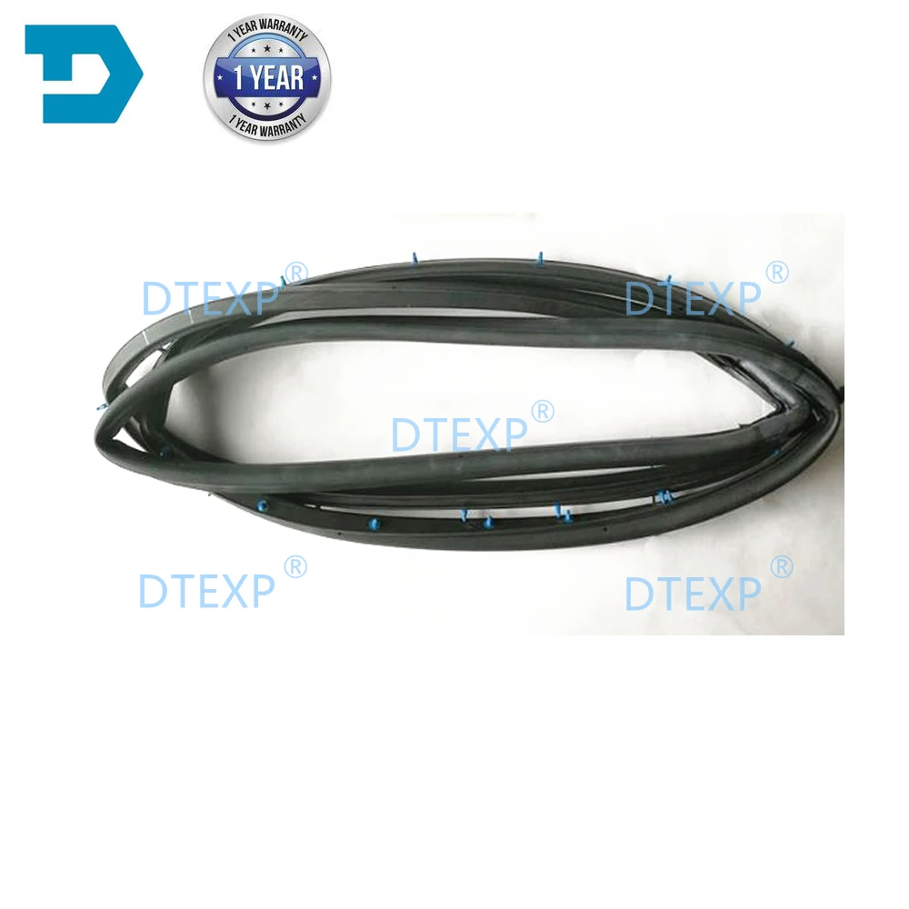 1 Pcs Tür Gummi mit Clips für  – Door Weather Strip Bewertung und Preis