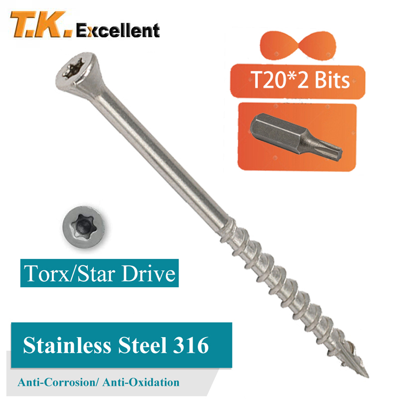 Edelstahl-Torx-Holzschrauben,  – Deck Screw Stainless Bewertung und Preis
