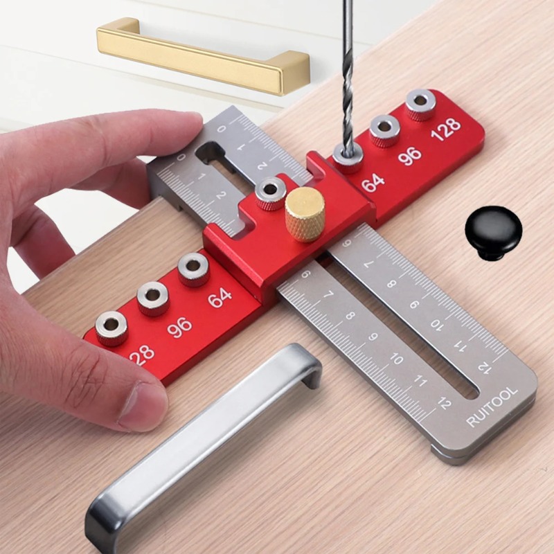 Bohrlehre-Positionierer-Schabl – Cabinet Handle Pull Bewertung und Preis