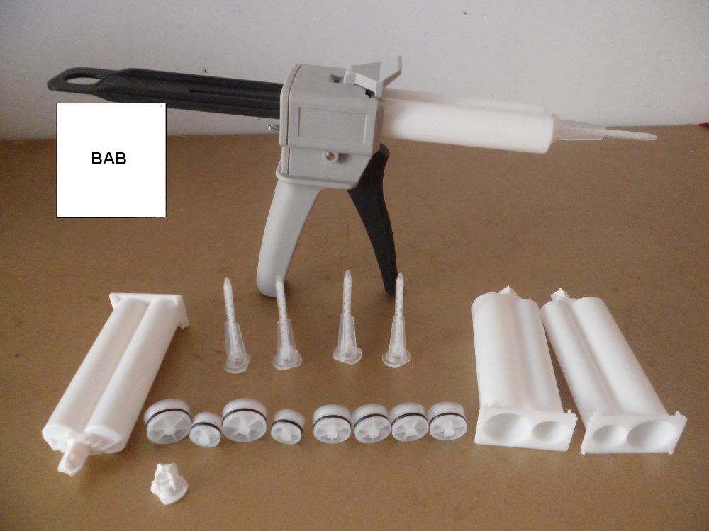 Epoxidharz AB Leim kartuschenp – Caulking Gun Dispensing Bewertung und Preis