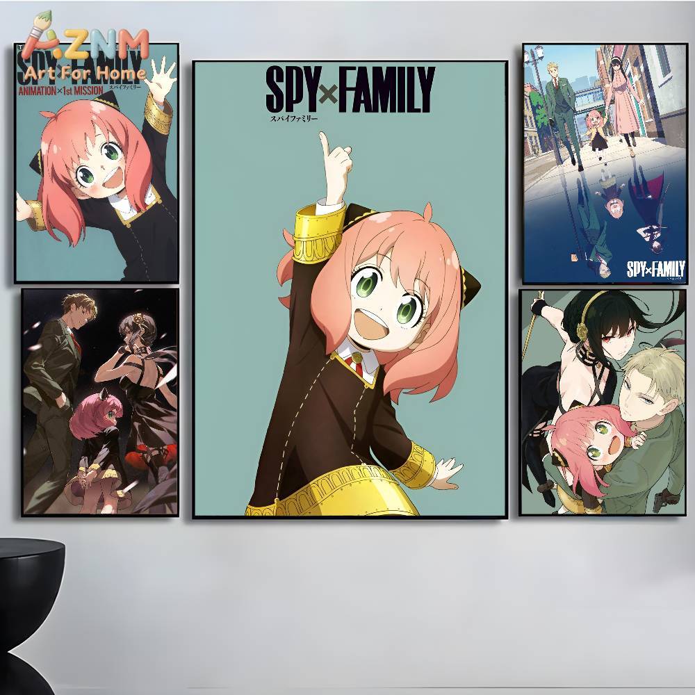 AZNM Spy x Family Anime Leinwa – Home Improvement Kids Bewertung und Preis
