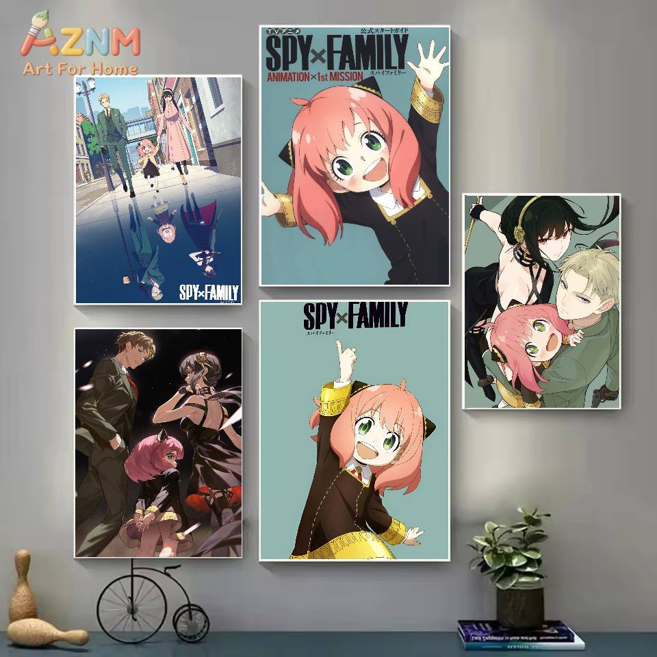 AZNM Spy x Family Anime Leinwa – Home Improvement Kids Bewertung und Preis