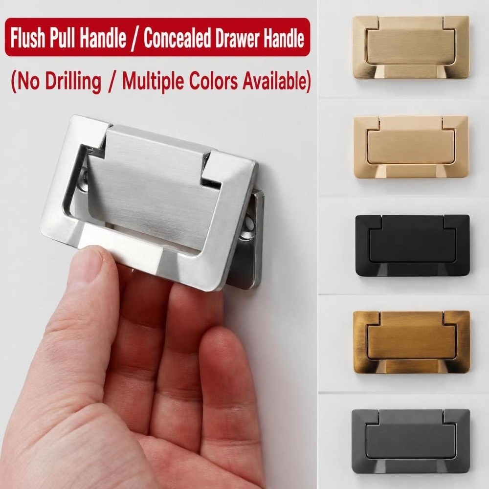 Zinklegierung Verdeckter Schra – Cabinet Handle Pull Bewertung und Preis