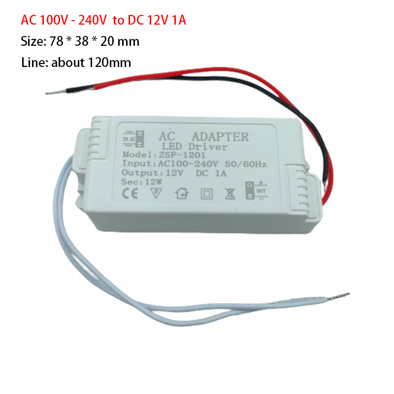 AC 100-240V Zu DC12V Led-treib – Home Improvement Expo Bewertung und Preis