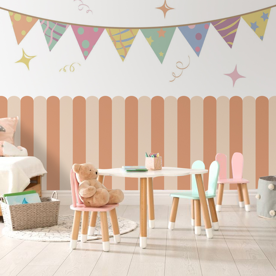 Mehrfarbige vertikal gestreift – Home Improvement Kids Bewertung und Preis