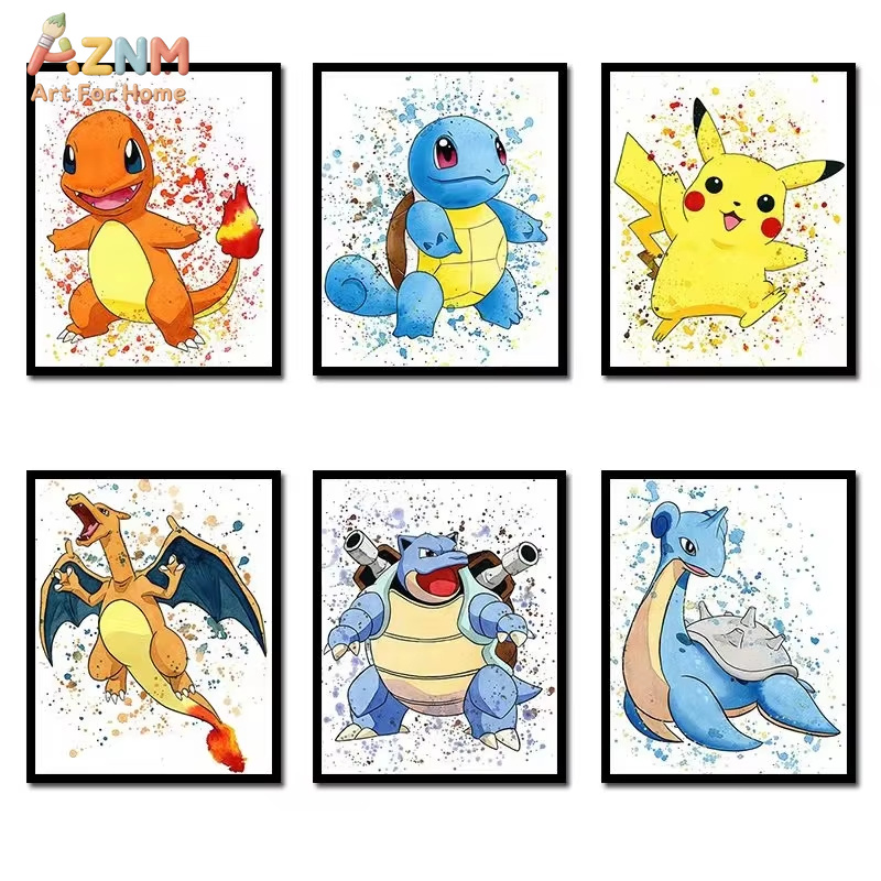 1 Stück, Anime Pokemon Leinwan – Home Improvement Kids Bewertung und Preis